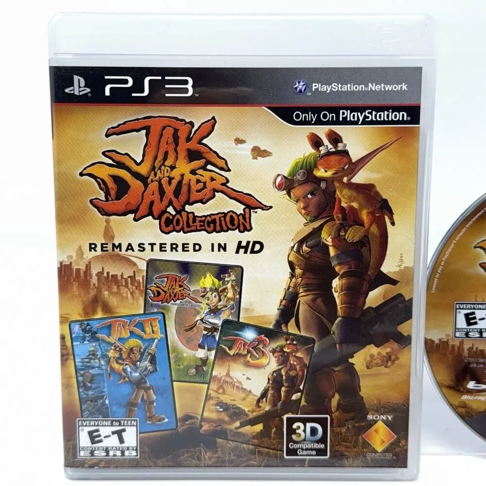 Jak and Daxter Collection Sony PlayStation 3 PS3 2012 CIB Refurbished Tested